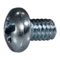 Midwest Fastener #8-32 x 1/4 in Phillips Pan Machine Screw, Zinc Plated Steel, 100 PK 53715